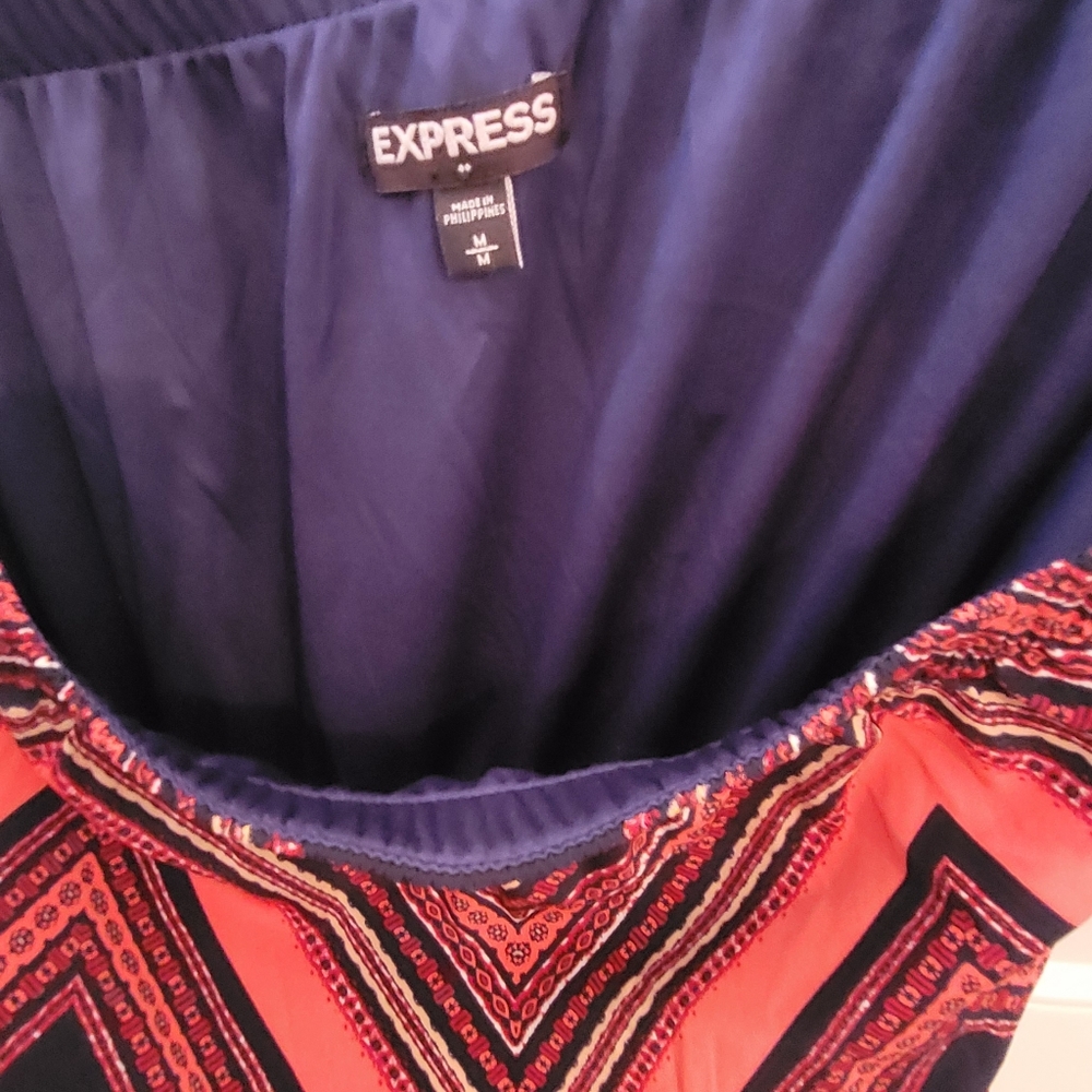 Express summer dress size M like new - Picture 4 of 8